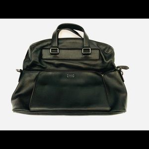1475 TOUS LEATHER BAG CARRYALL OFFICE LAPTOP BAG WITH CERTIFICATE